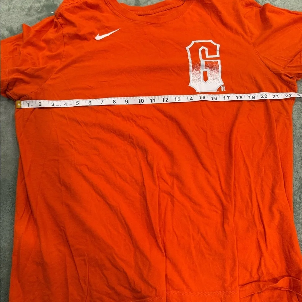 Nike San Francisco Giants Posey 28 Orange T-Shirt MLB Men’s Large